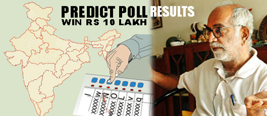 Predict poll outcome and win Rs 10 lakh